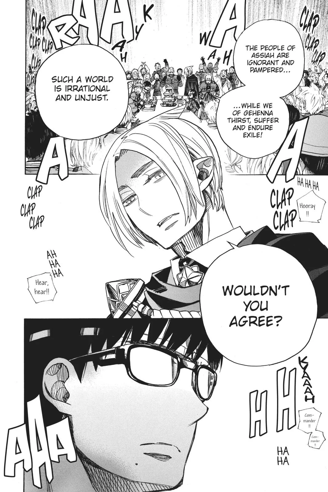 Blue Exorcist, chapter 111, page 28