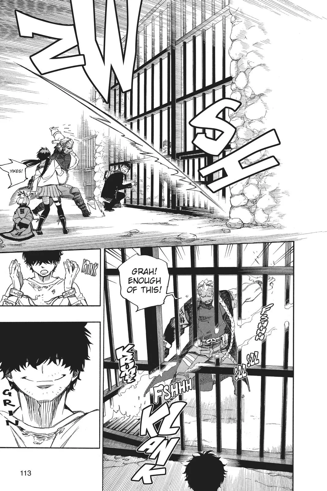 Blue Exorcist, chapter 111, page 33