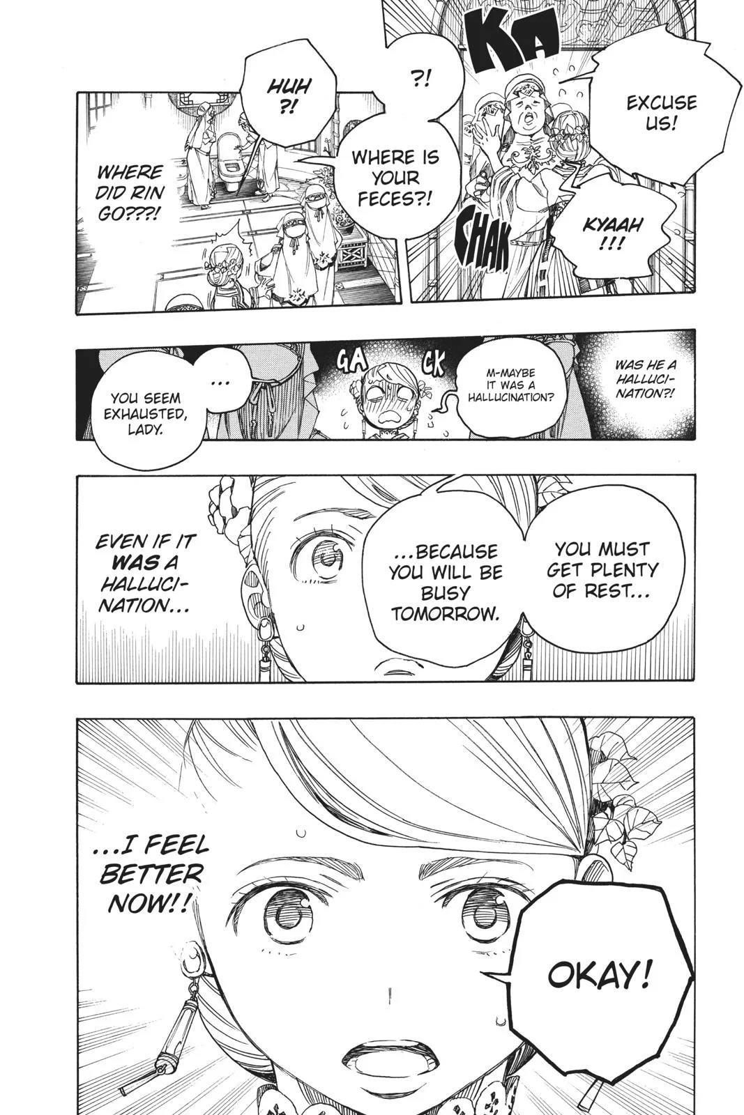 Blue Exorcist, chapter 114, page 28