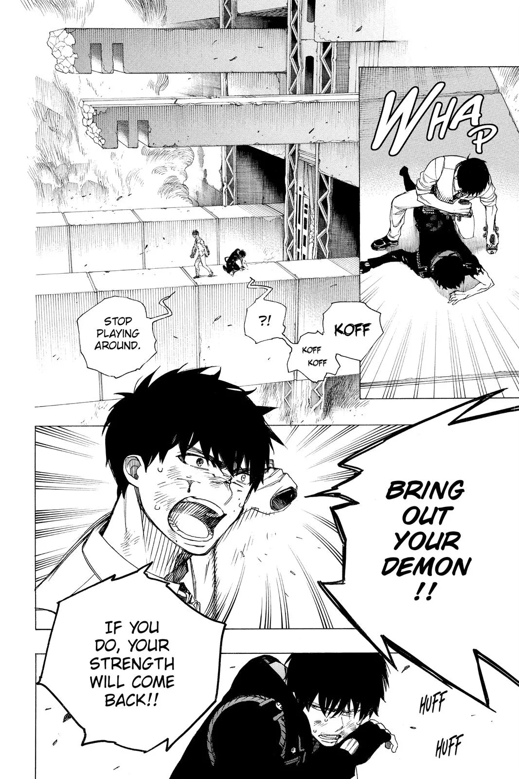 Blue Exorcist, chapter 127, page 8