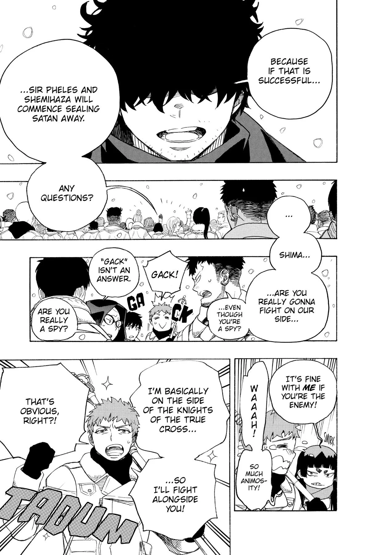 Blue Exorcist, chapter 131, page 38