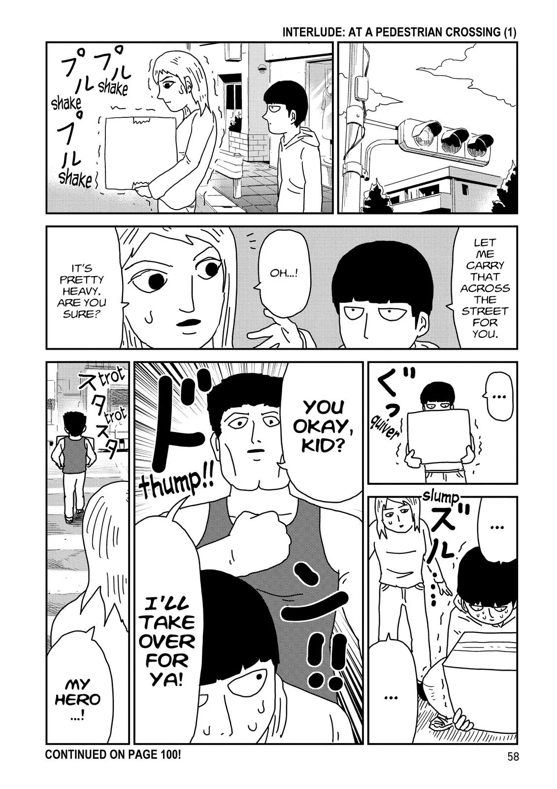 Mob Psycho 100, chapter 62, page 20