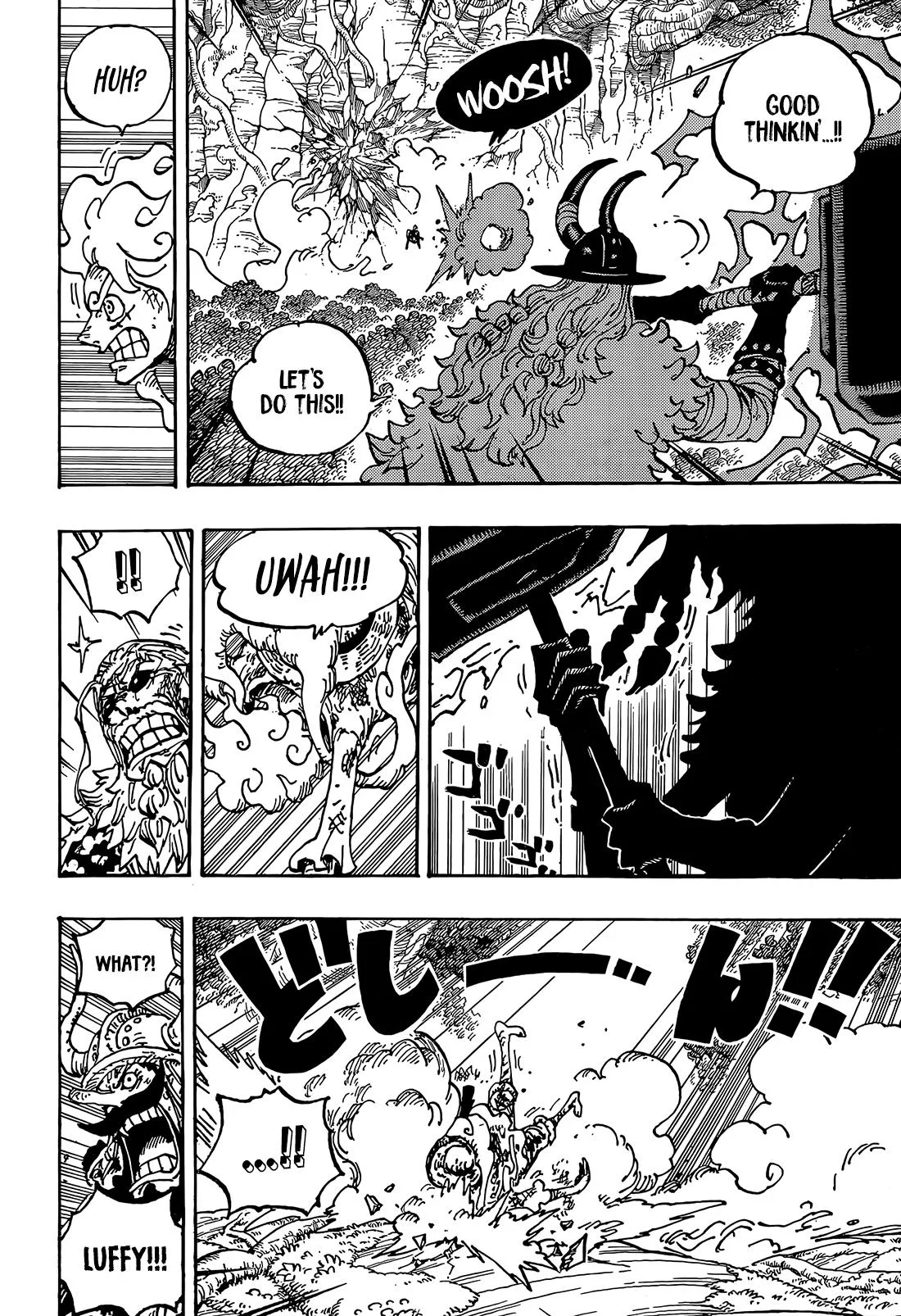 One Piece Manga, chapter 1193, page 4
