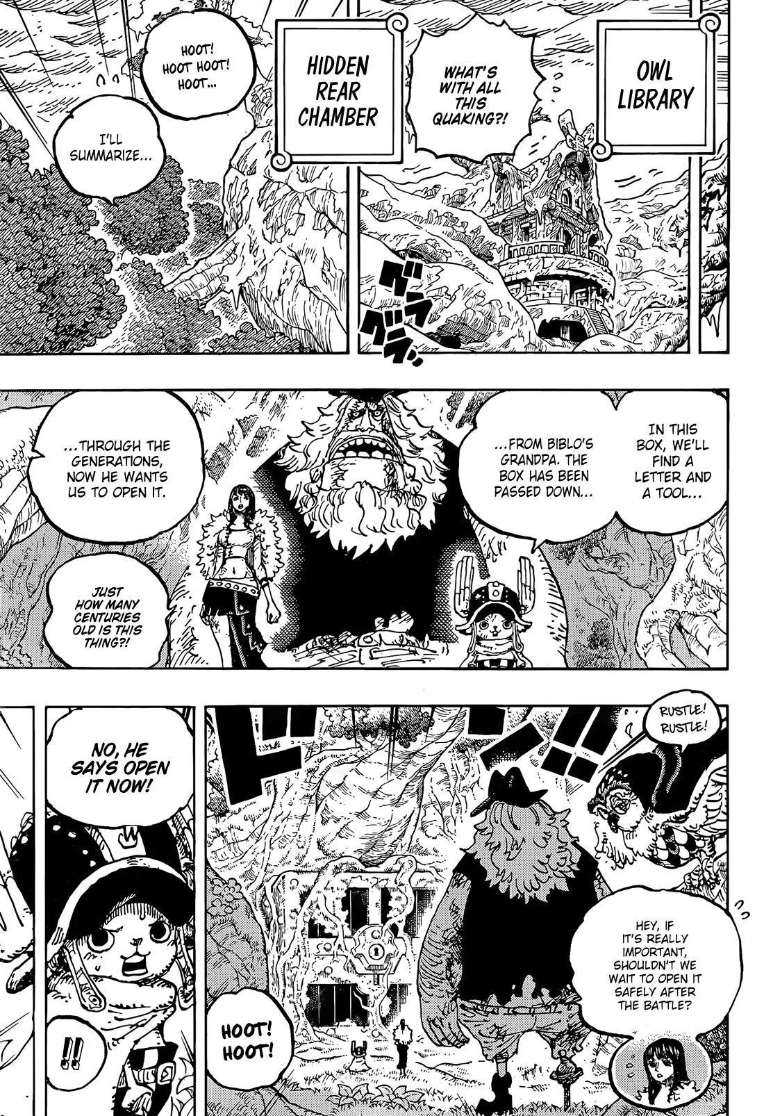 One Piece Manga, chapter 1193, page 7