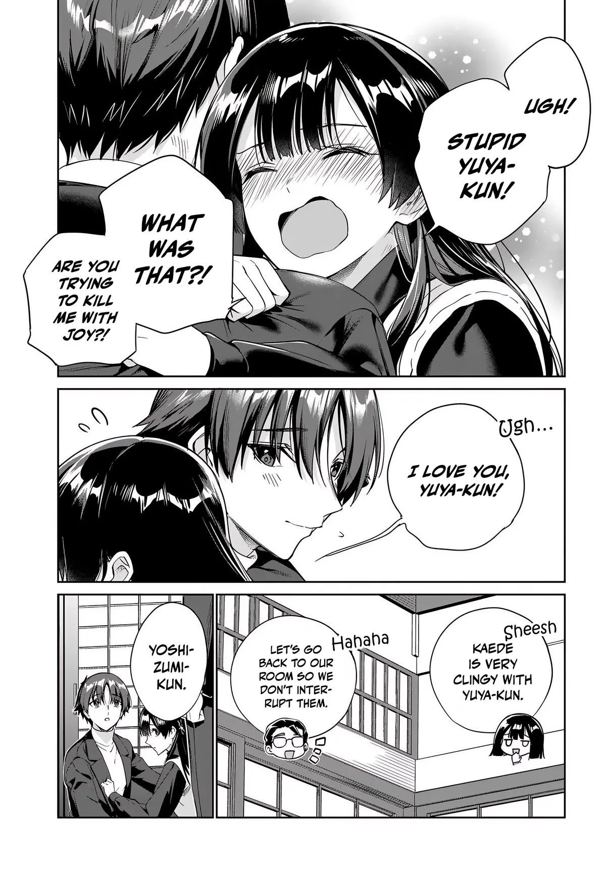 I'm Gonna Live with You Not Because My Parents Left Me Their Debt but Because I Like You, chapter 41, page 11