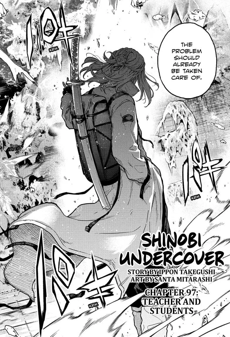 Shinobi Undercover Manga, chapter 97, page 2