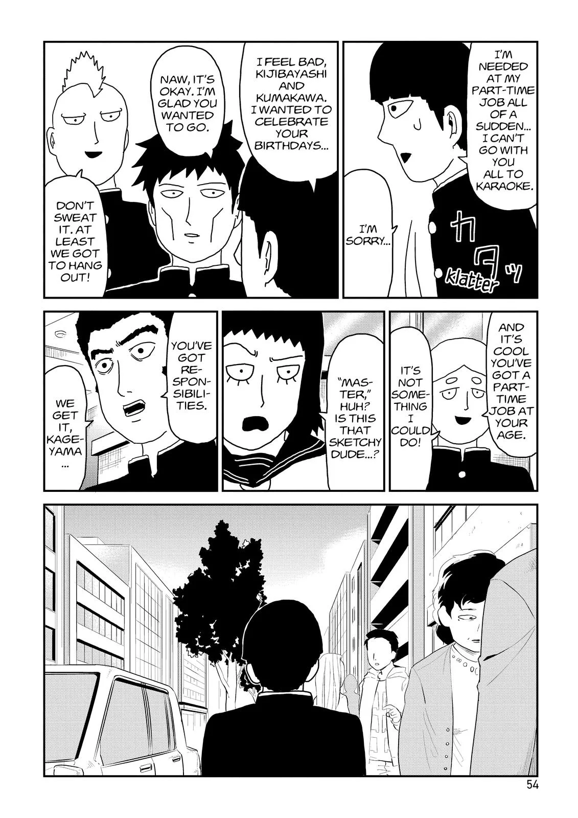 Mob Psycho 100, chapter 68, page 10