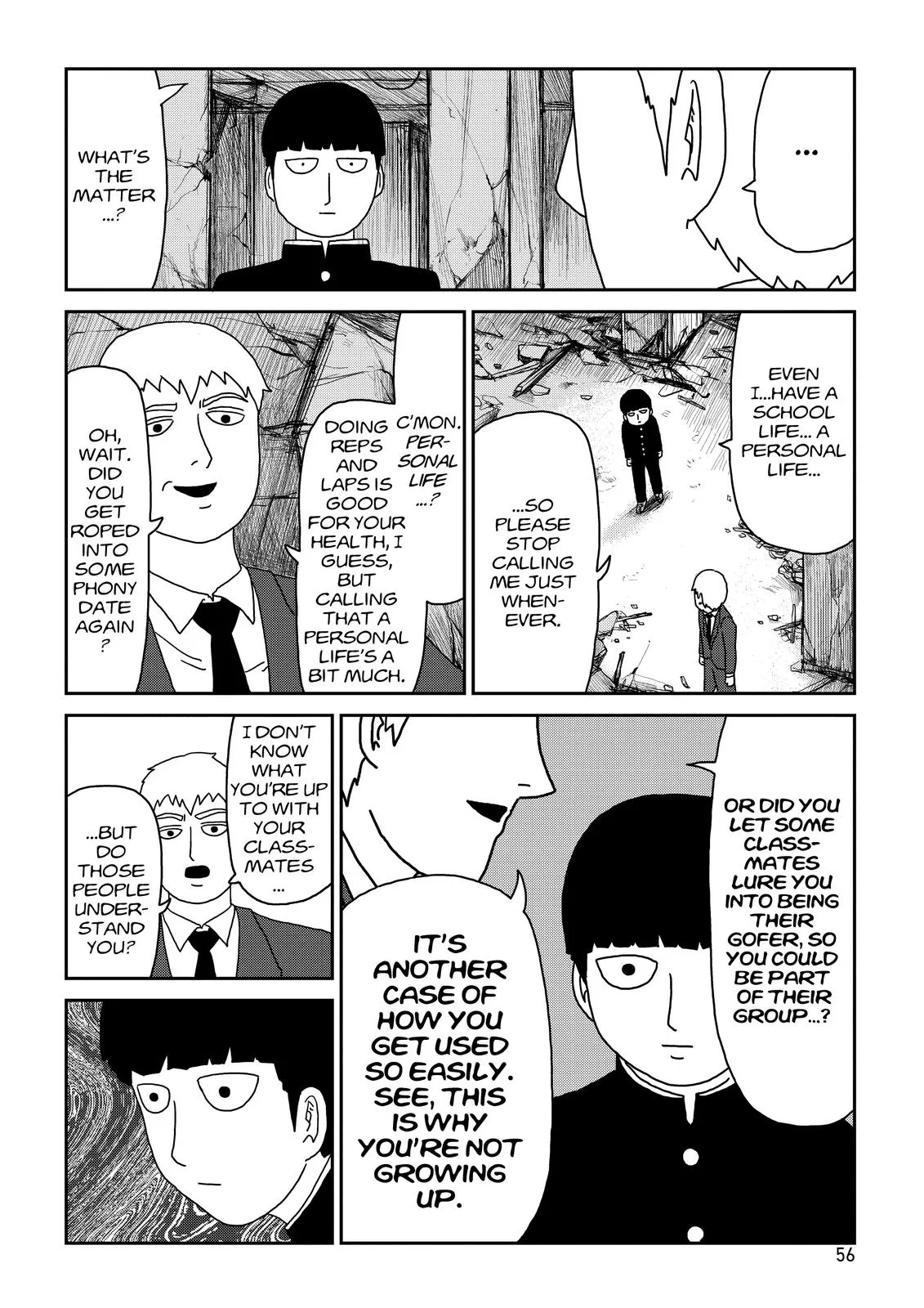 Mob Psycho 100, chapter 68, page 12
