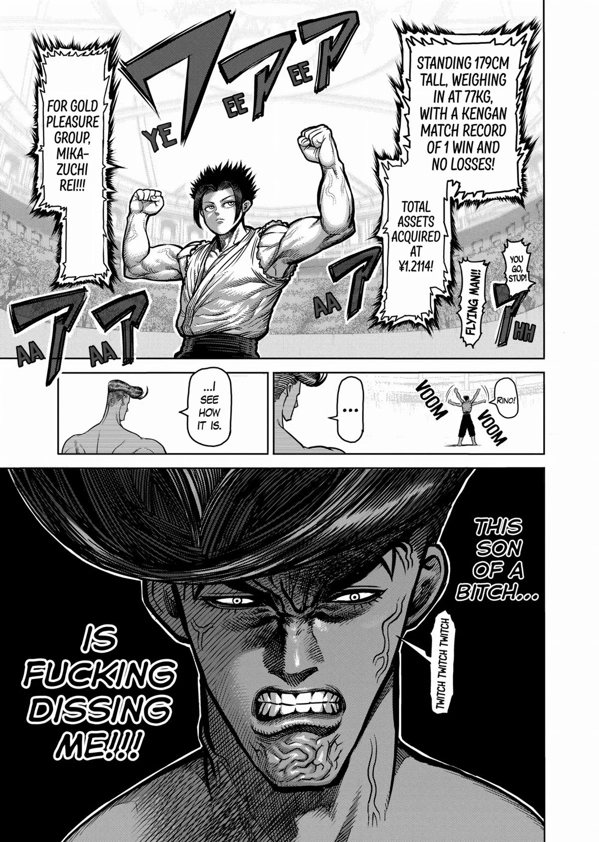 Kengan Ashura, chapter 89, page 15