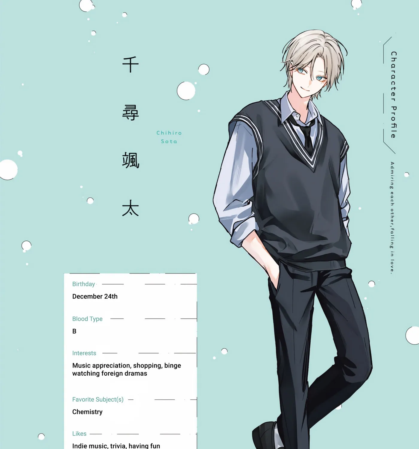 Admiring Each Other, Falling in Love, chapter 8.5, page 1
