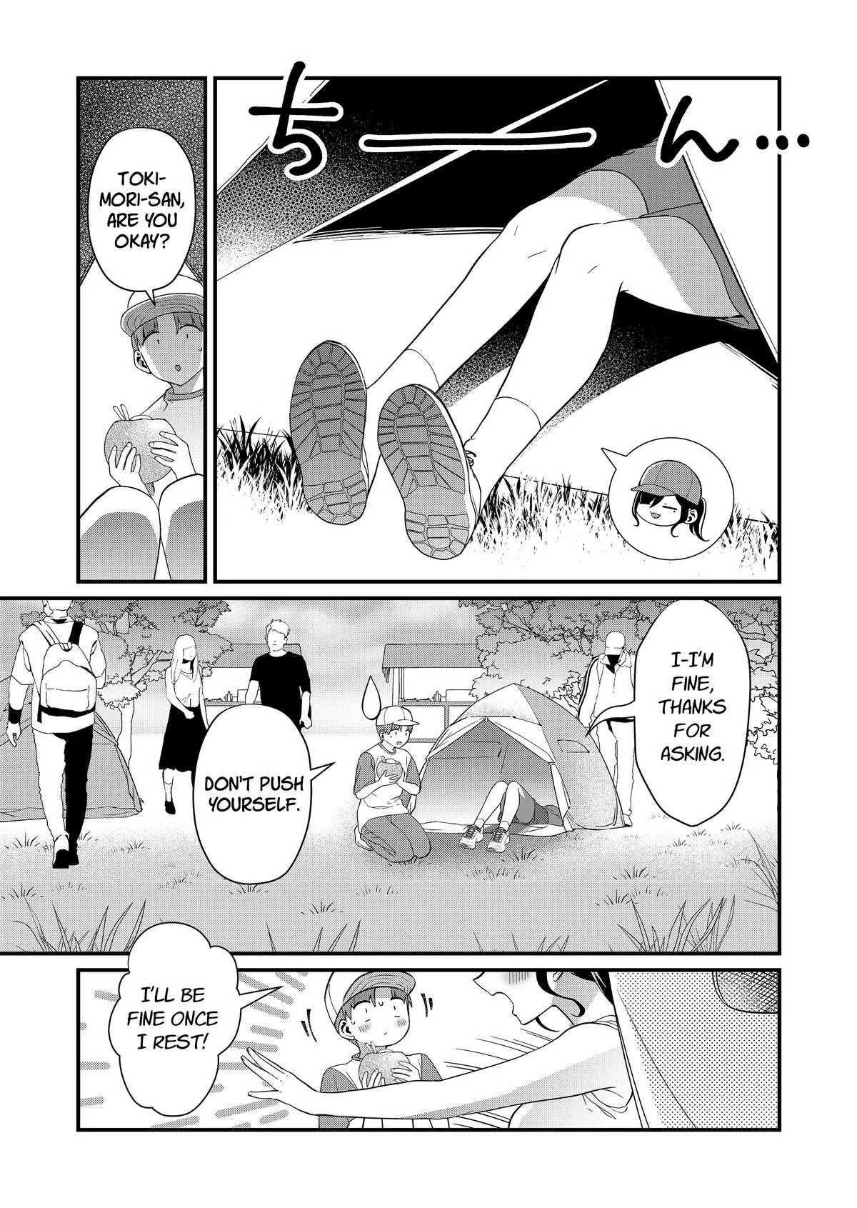 Tokimori-san Is Completely Defenseless!!, chapter 93, page 5