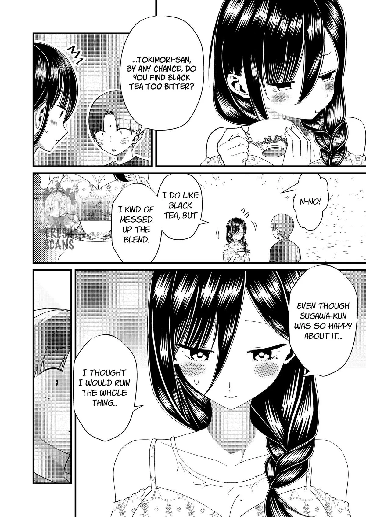 Tokimori-san Is Completely Defenseless!!, chapter 94, page 8