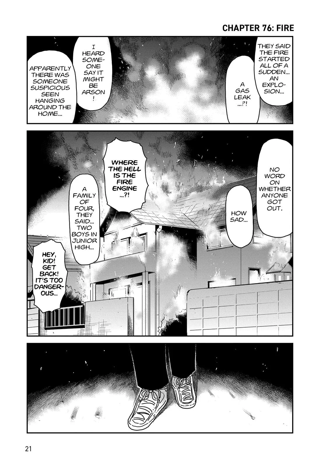 Mob Psycho 100, chapter 76, page 1