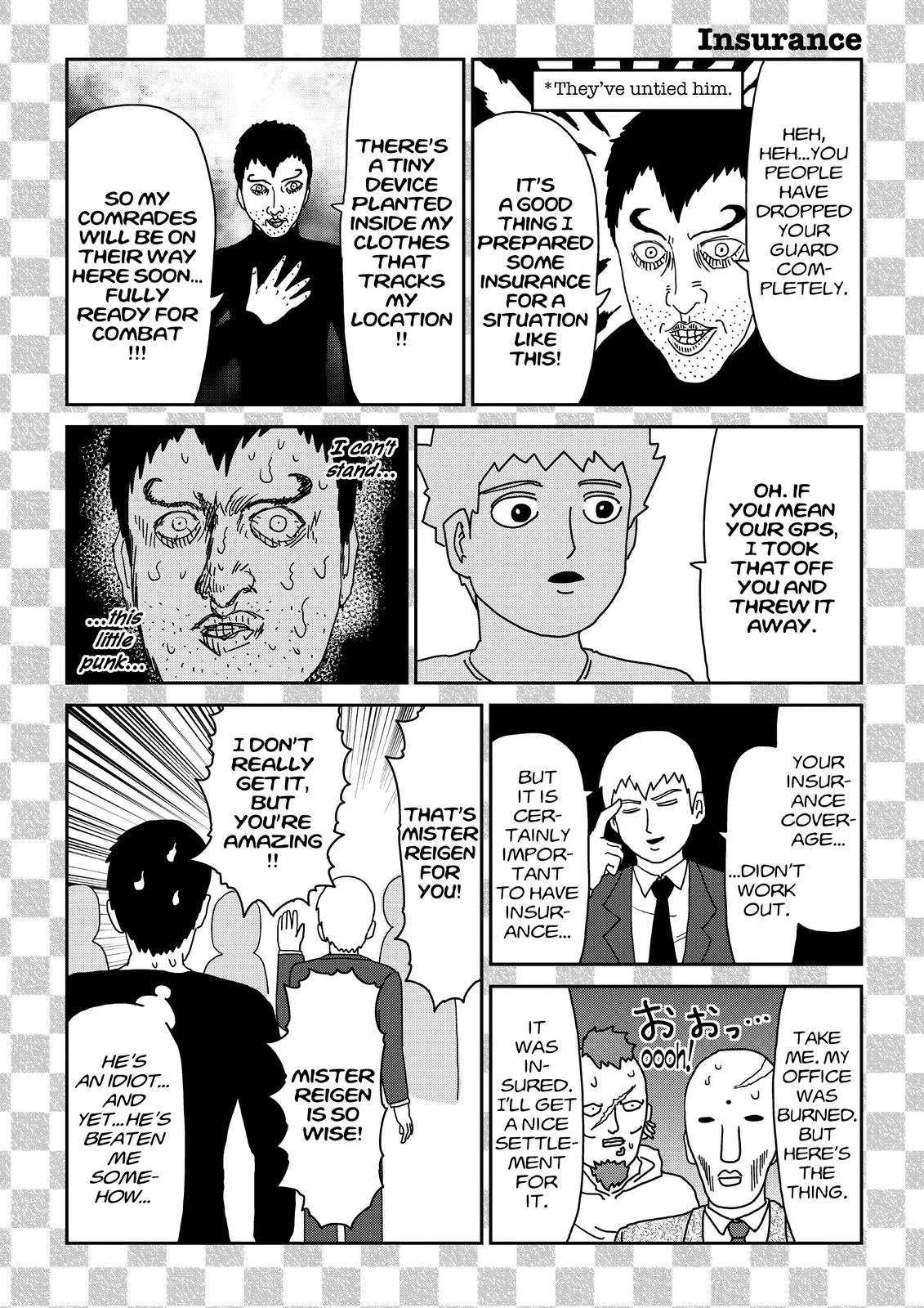 Mob Psycho 100, chapter 79, page 20