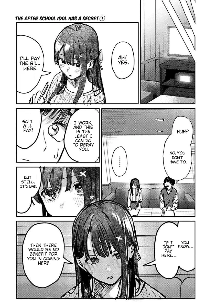 Houkago no Idol ni wa Himitsu ga aru, chapter 6, page 13