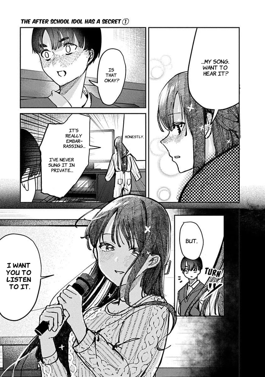 Houkago no Idol ni wa Himitsu ga aru, chapter 7, page 14