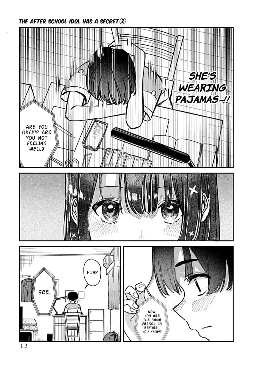 Houkago no Idol ni wa Himitsu ga aru, chapter 8, page 14