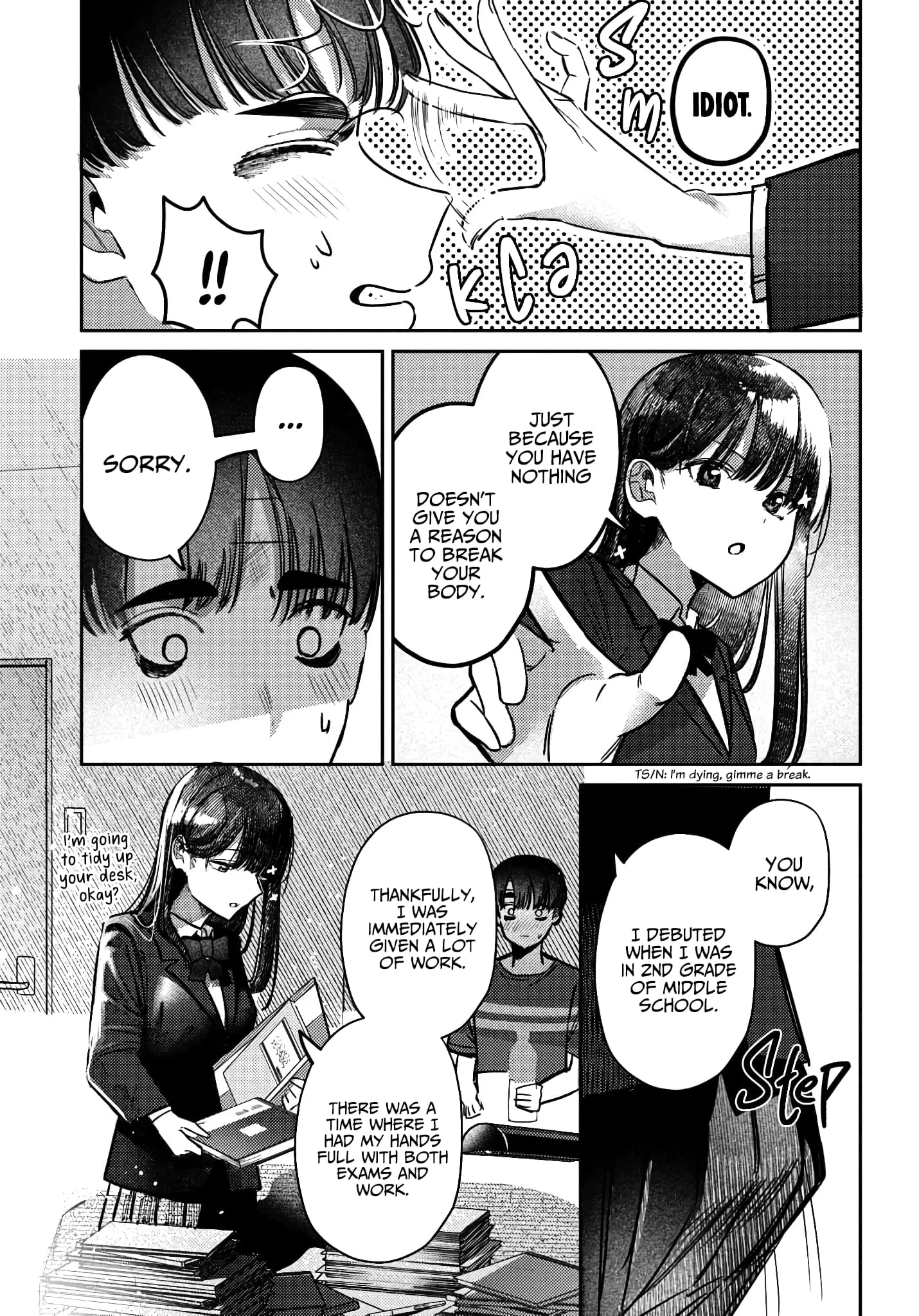 Houkago no Idol ni wa Himitsu ga aru, chapter 41, page 11