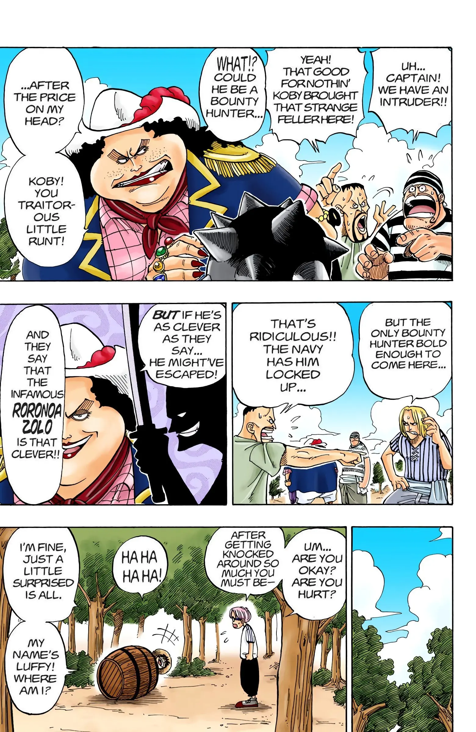 One Piece Colored, chapter 2, page 9