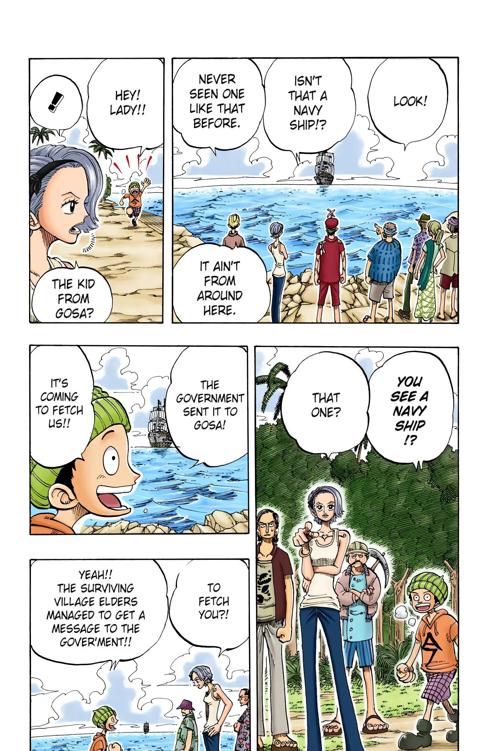 One Piece Colored, chapter 75, page 8