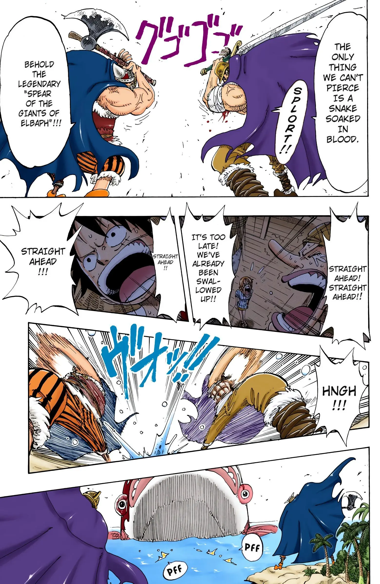 One Piece Colored, chapter 129, page 6