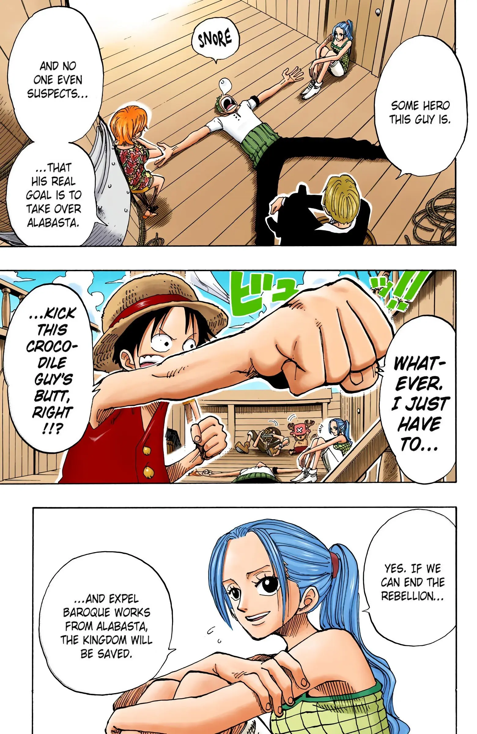 One Piece Colored, chapter 155, page 14