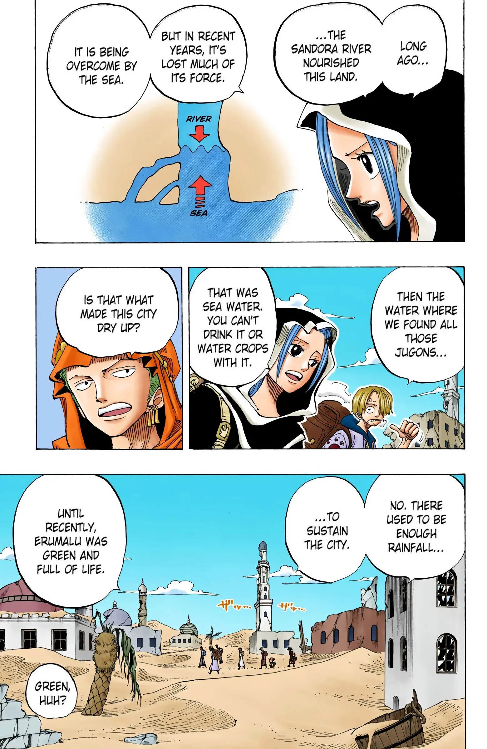 One Piece Colored, chapter 161, page 8