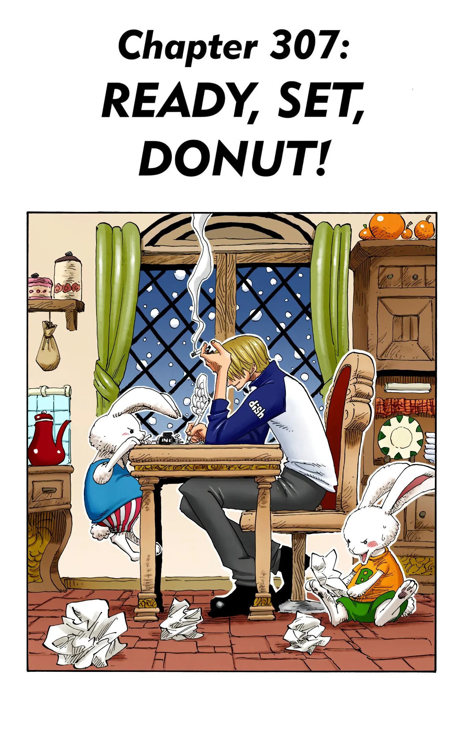 One Piece Colored, chapter 307, page 1