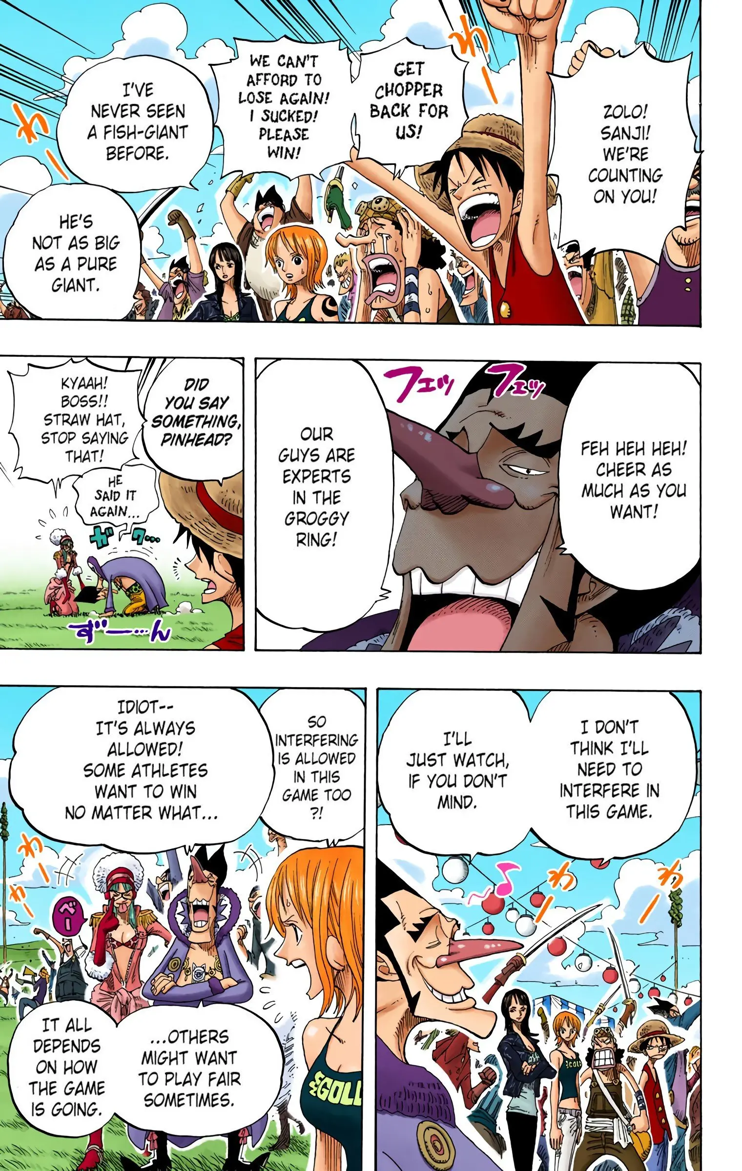 One Piece Colored, chapter 310, page 5
