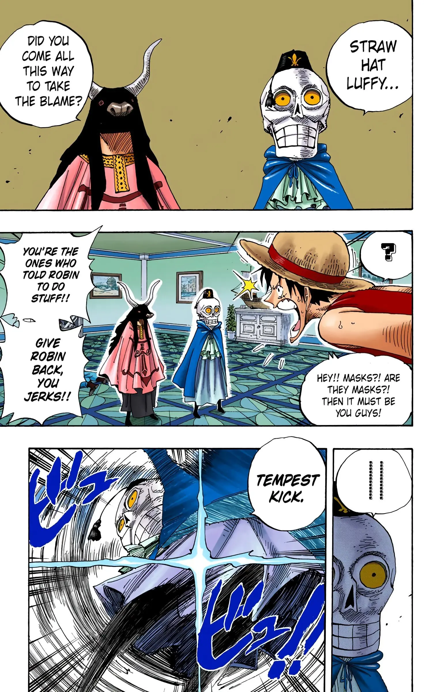 One Piece Colored, chapter 345, page 5