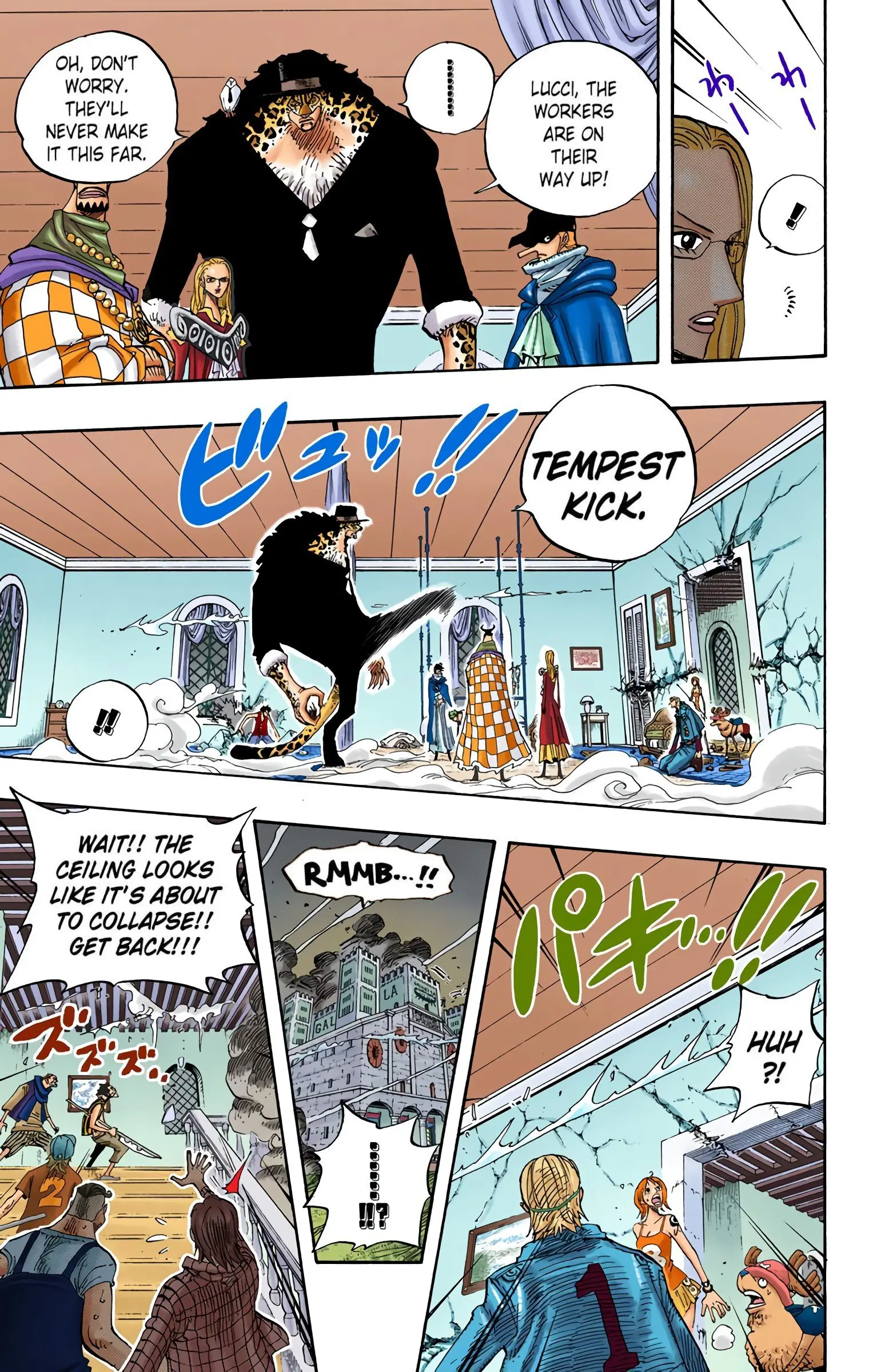 One Piece Colored, chapter 349, page 6