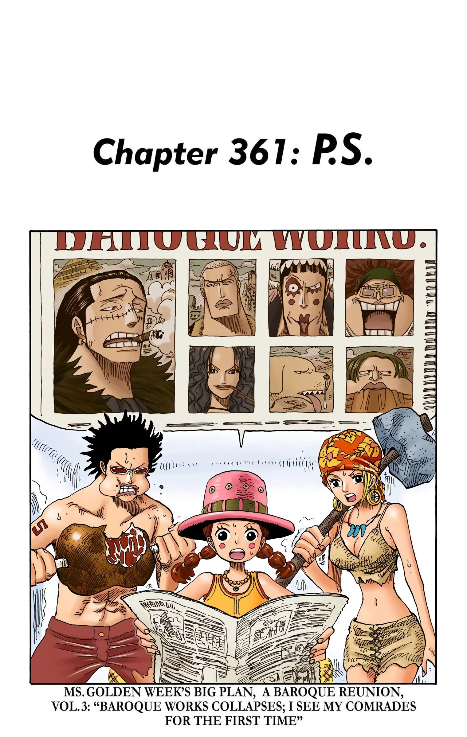 One Piece Colored, chapter 361, page 1