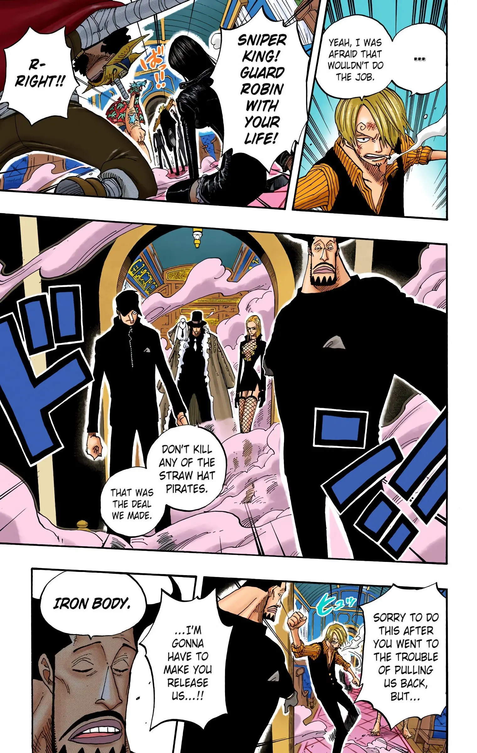 One Piece Colored, chapter 374, page 7