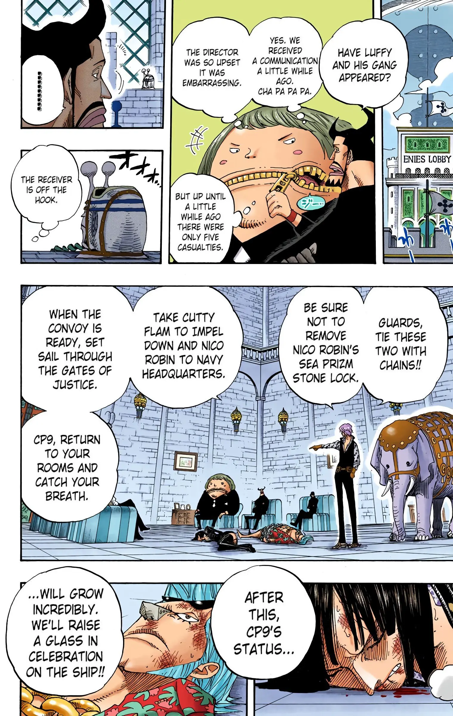 One Piece Colored, chapter 382, page 14
