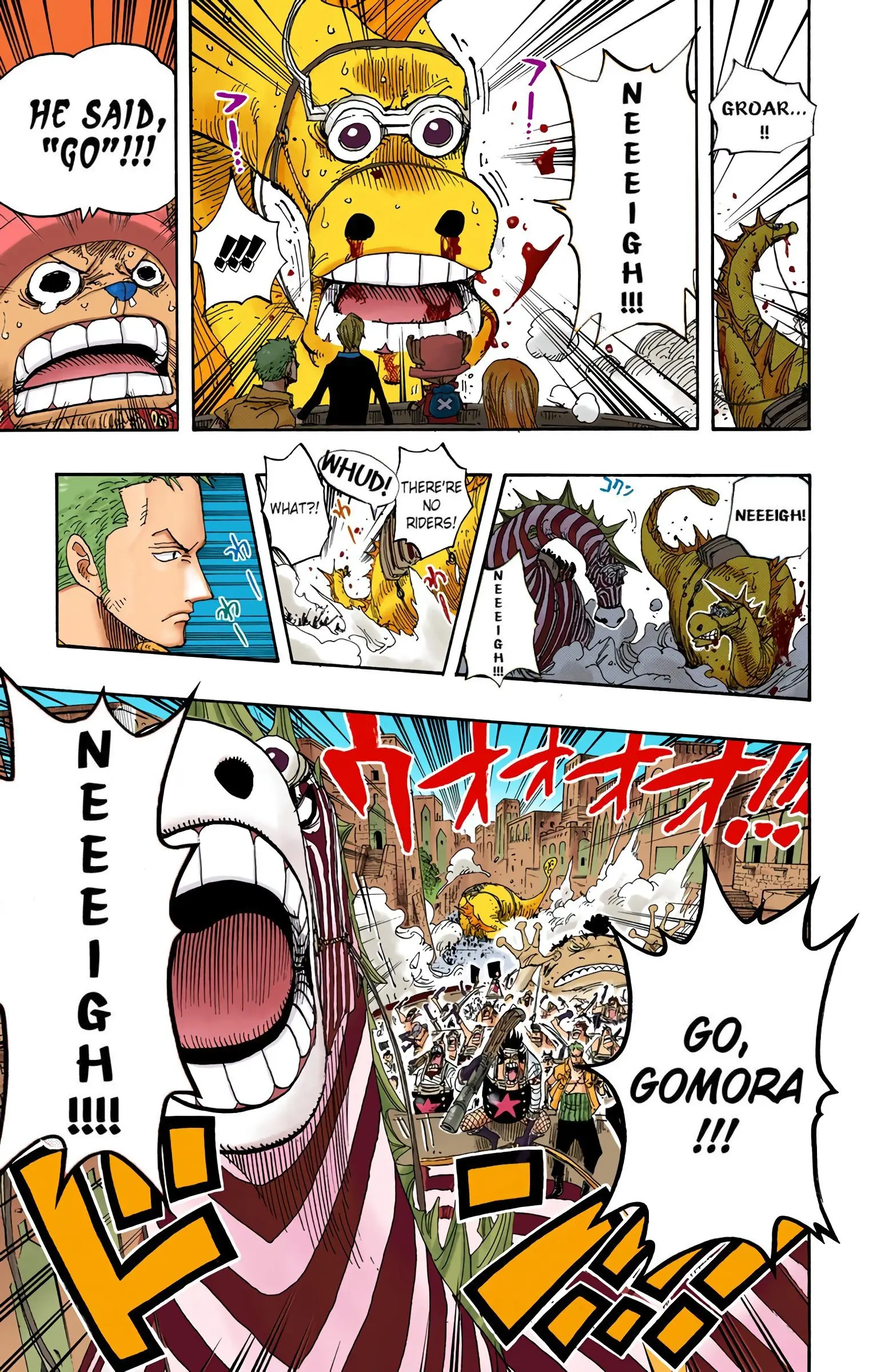 One Piece Colored, chapter 383, page 18