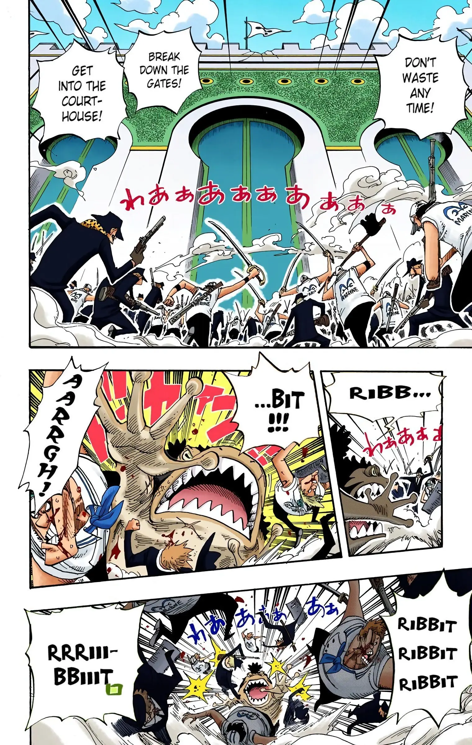 One Piece Colored, chapter 390, page 2