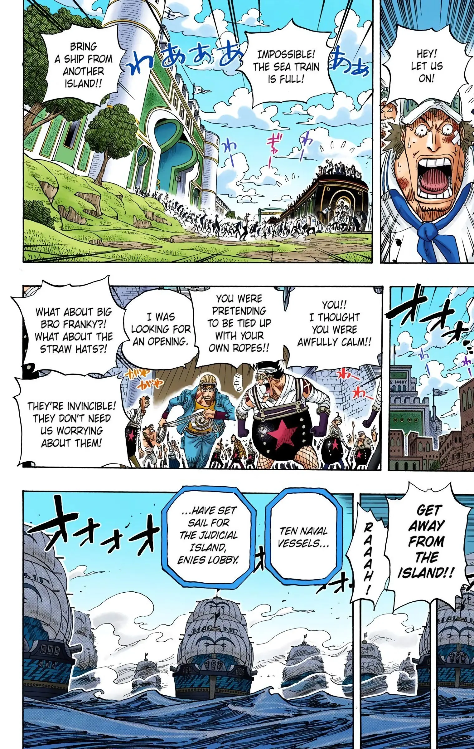 One Piece Colored, chapter 414, page 7