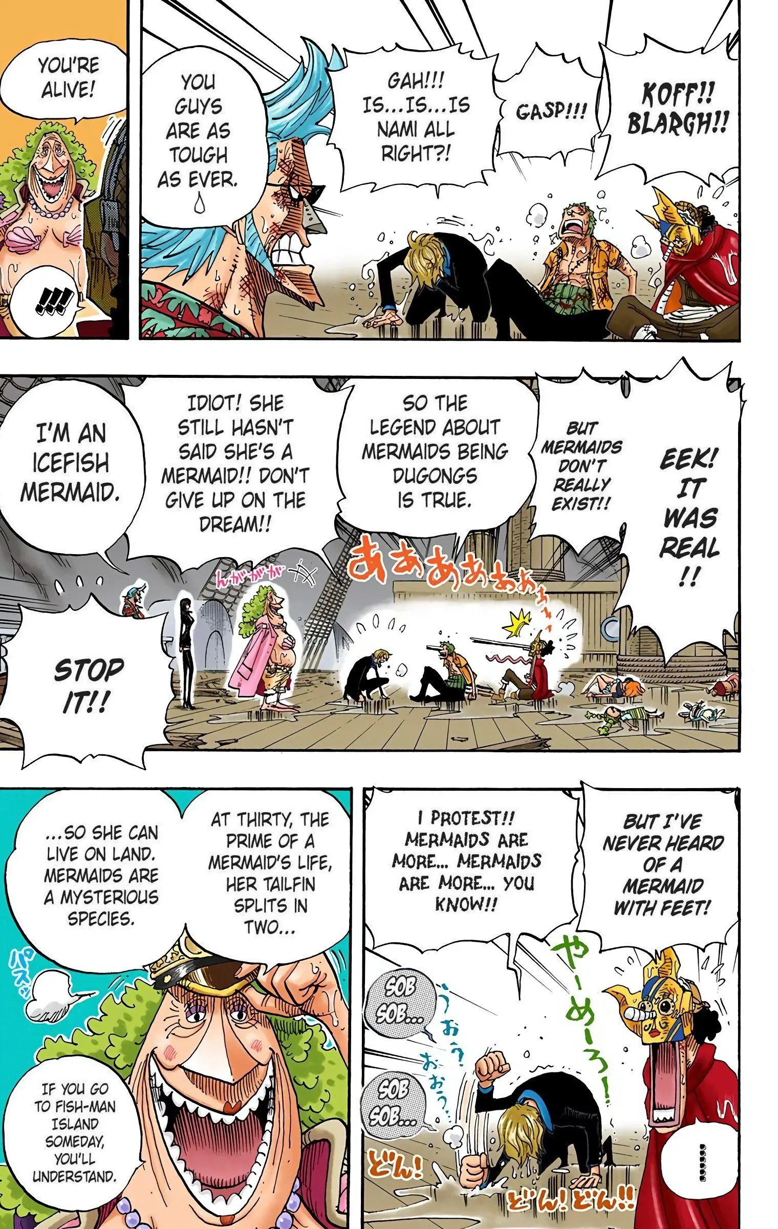 One Piece Colored, chapter 424, page 7