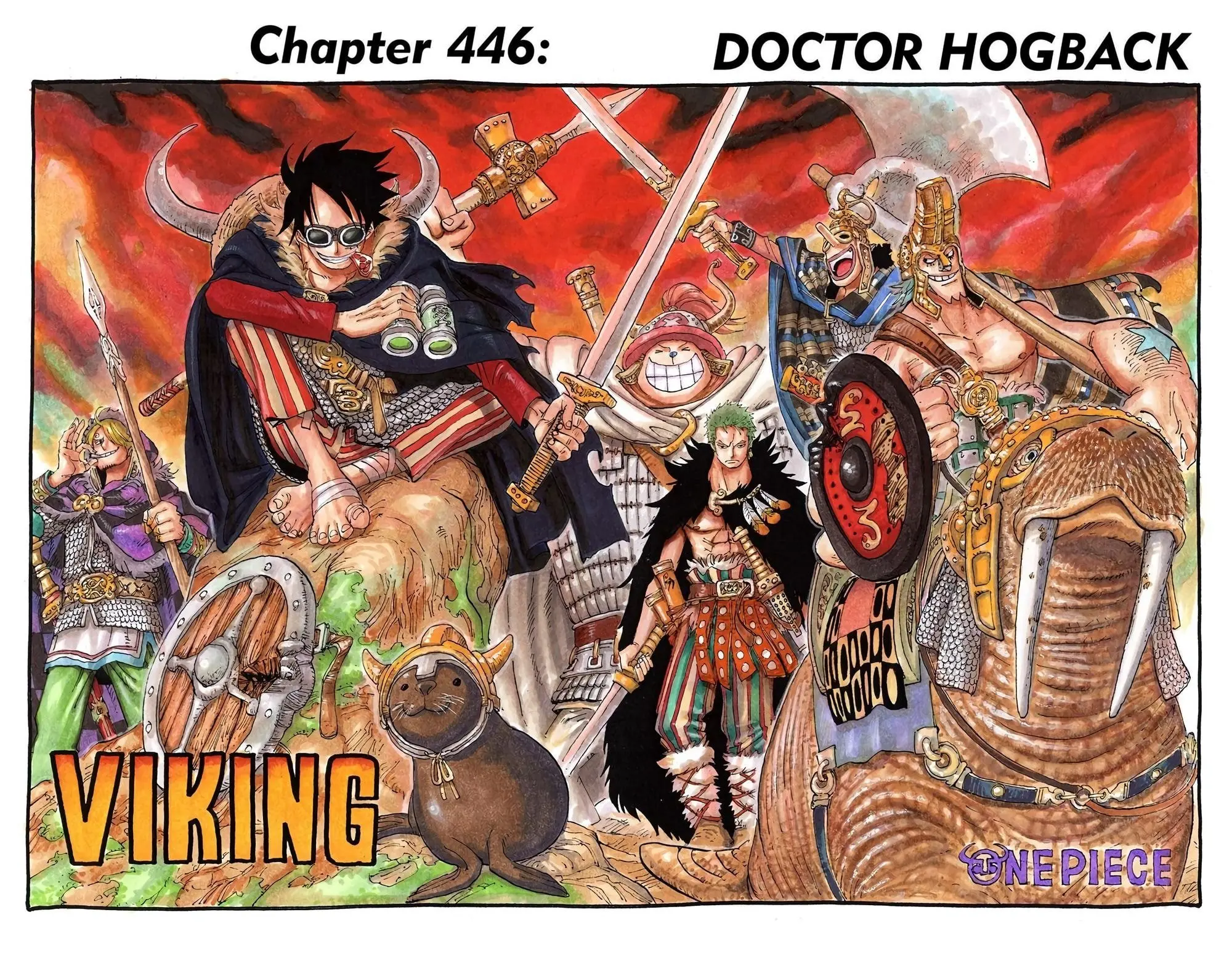 One Piece Colored, chapter 446, page 1