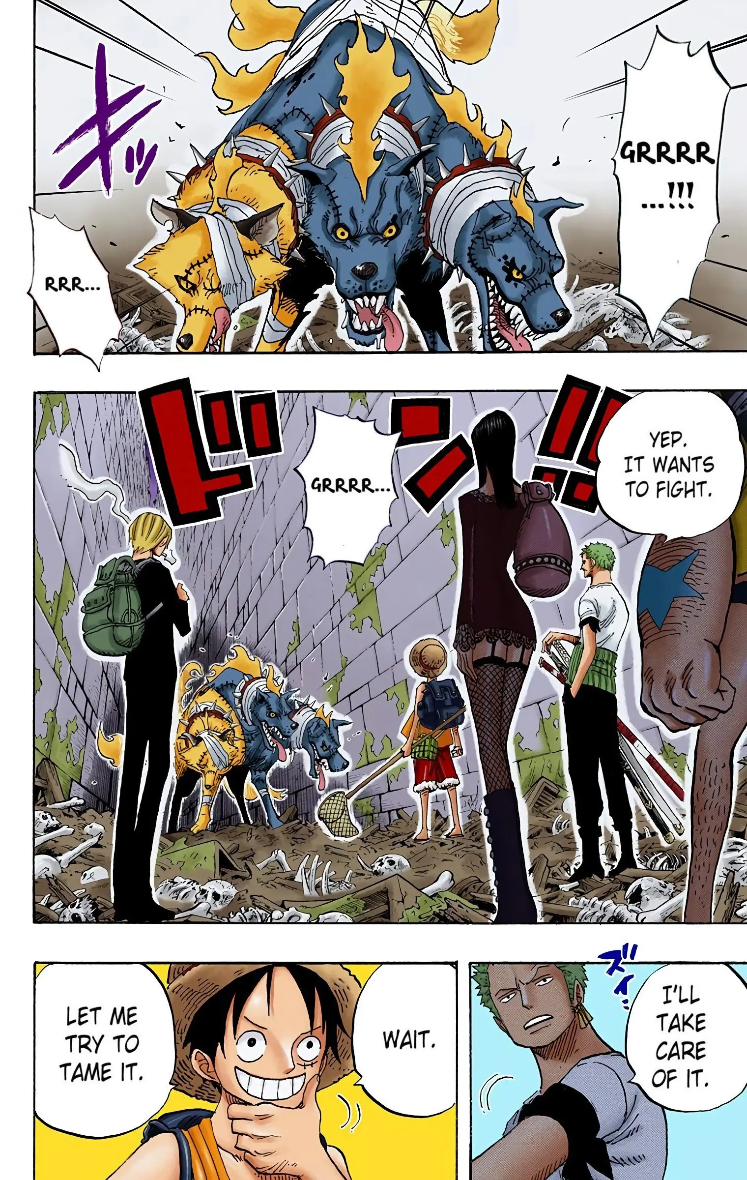 One Piece Colored, chapter 447, page 2
