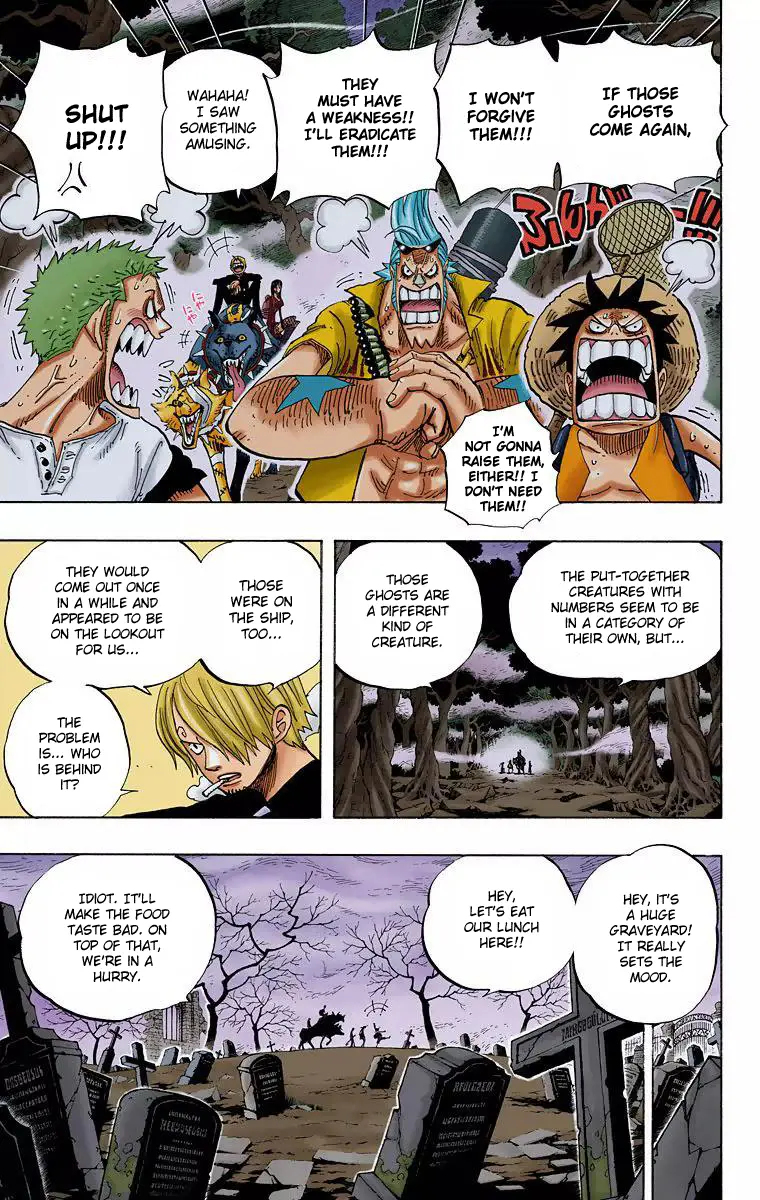 One Piece Colored, chapter 448, page 11