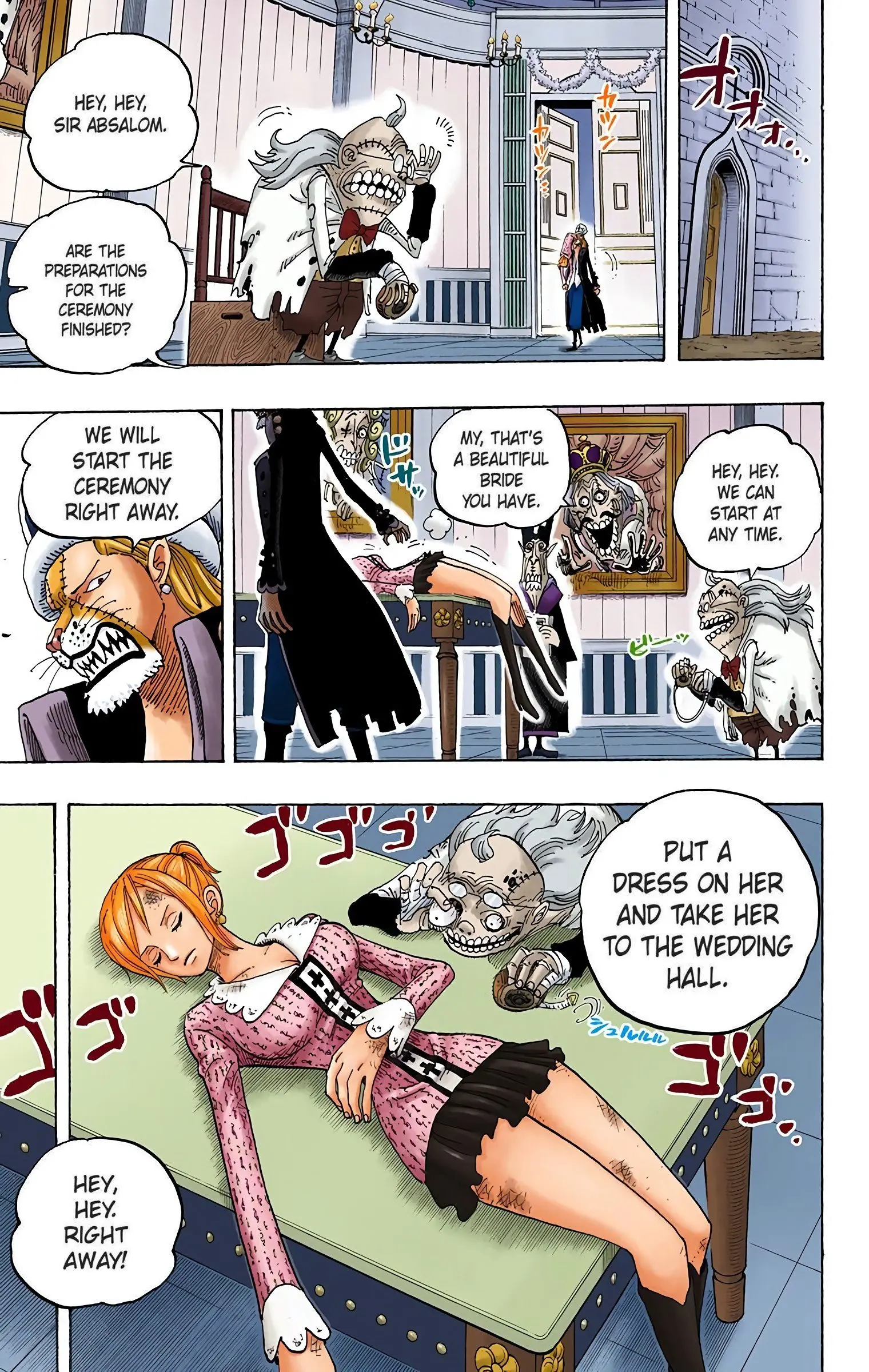 One Piece Colored, chapter 458, page 14