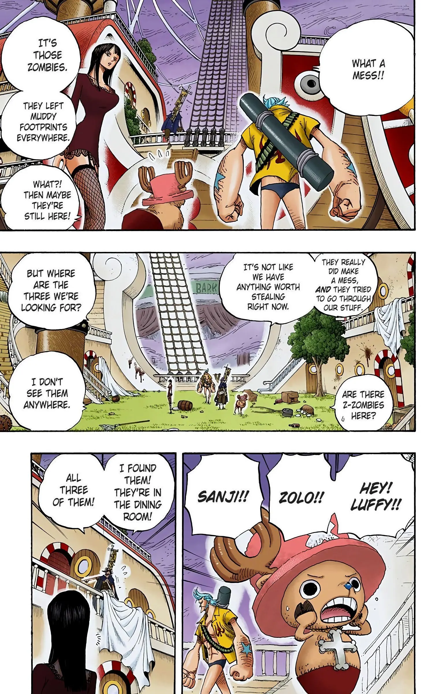 One Piece Colored, chapter 458, page 16