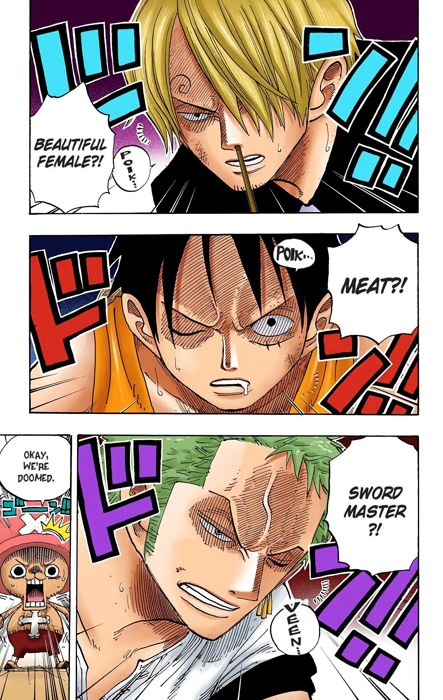 One Piece Colored, chapter 458, page 18