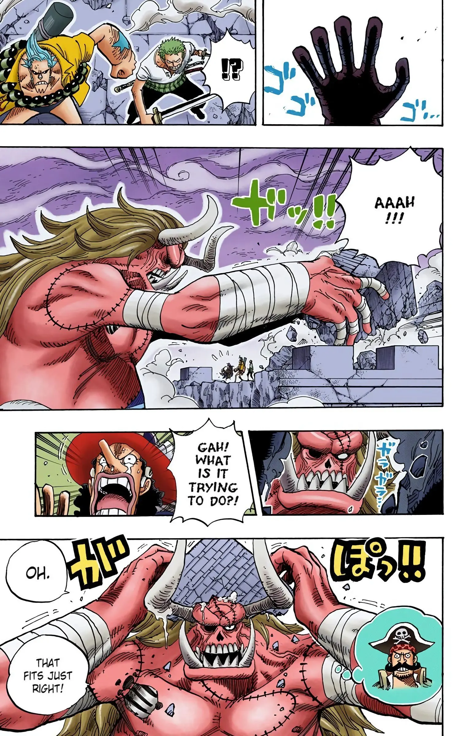 One Piece Colored, chapter 461, page 9