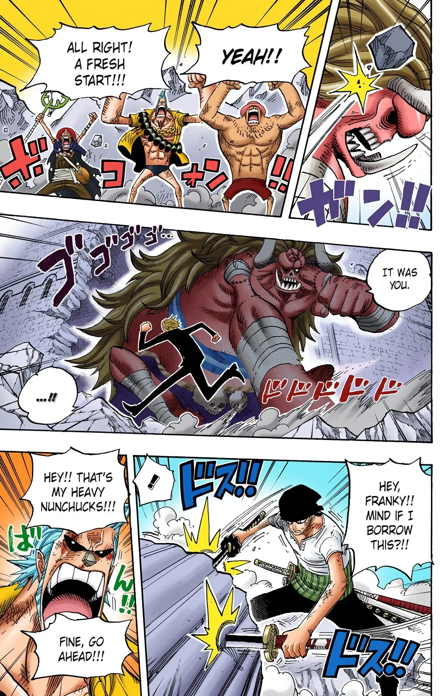 One Piece Colored, chapter 472, page 8