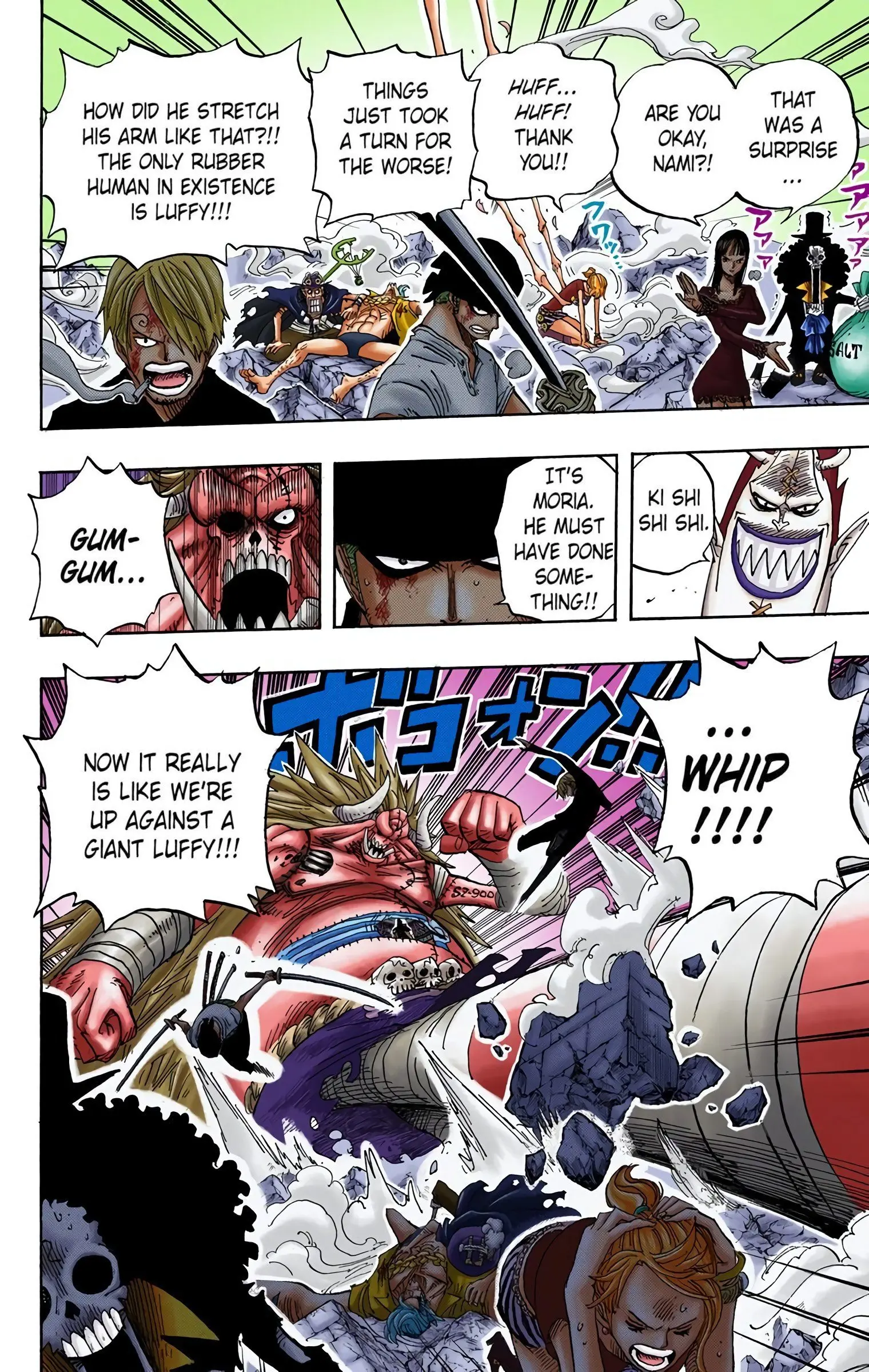 One Piece Colored, chapter 475, page 17