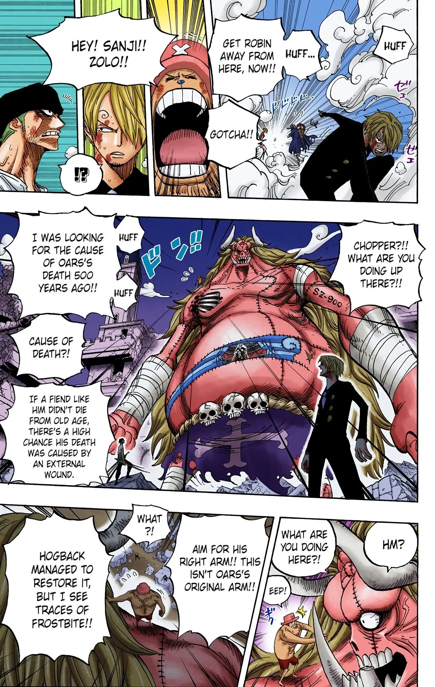 One Piece Colored, chapter 477, page 12