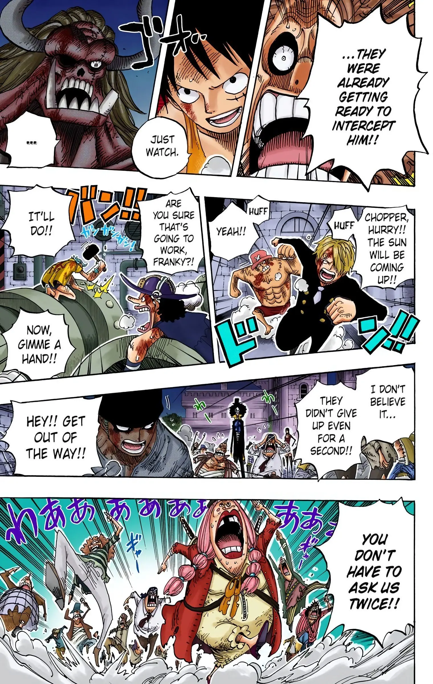 One Piece Colored, chapter 480, page 8