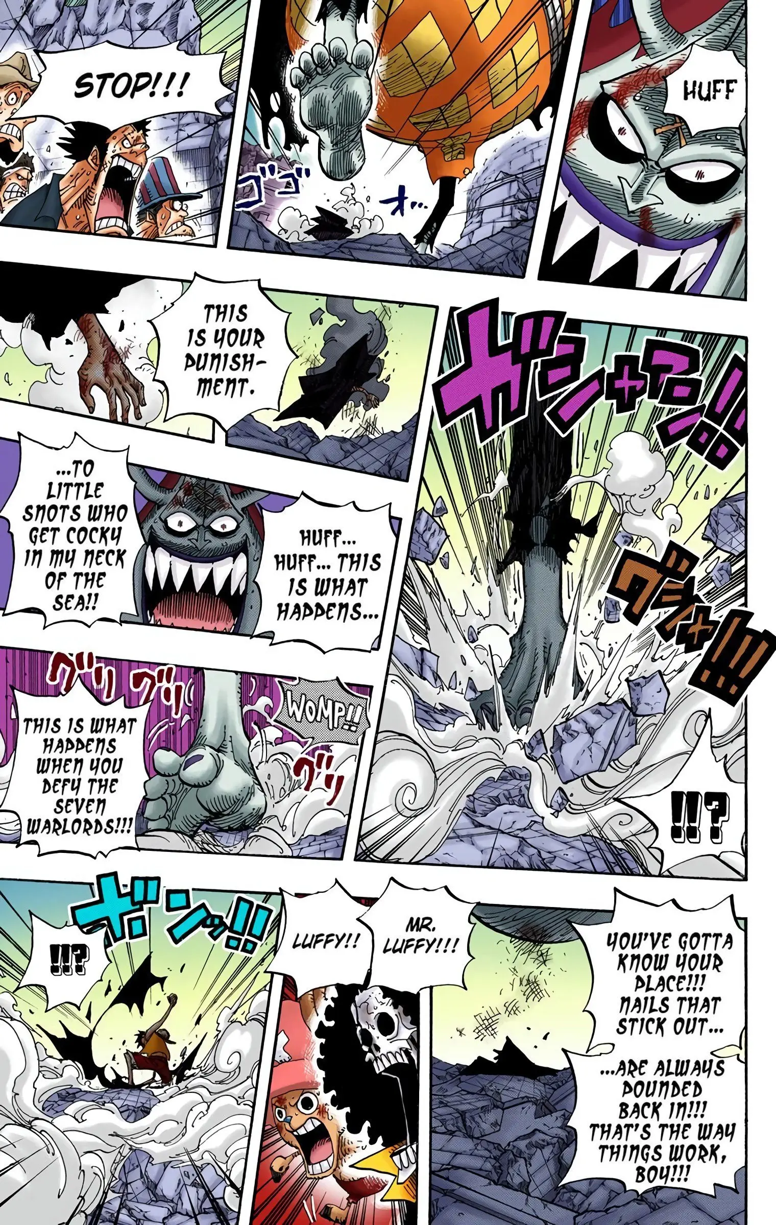 One Piece Colored, chapter 482, page 16